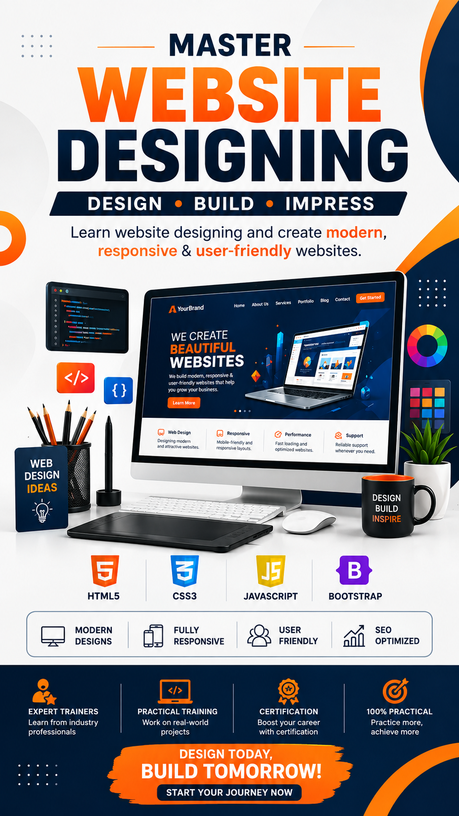 Learn website designing in dhuri